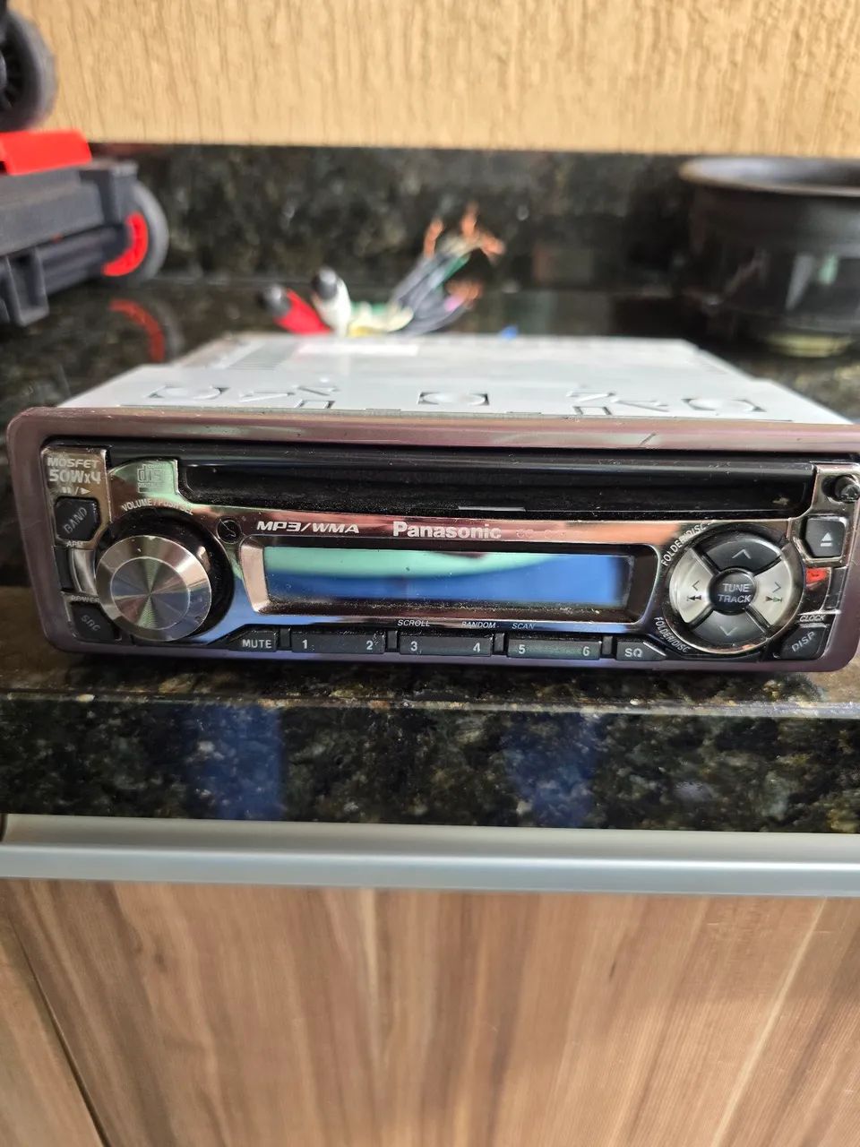 Cd Player Panasonic 50Wx4 - Mp3 e Wma