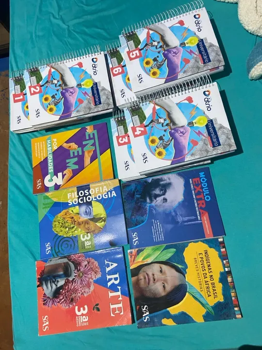Livros Didáticos SAS - Ensino Médio - Diversas Disciplinas