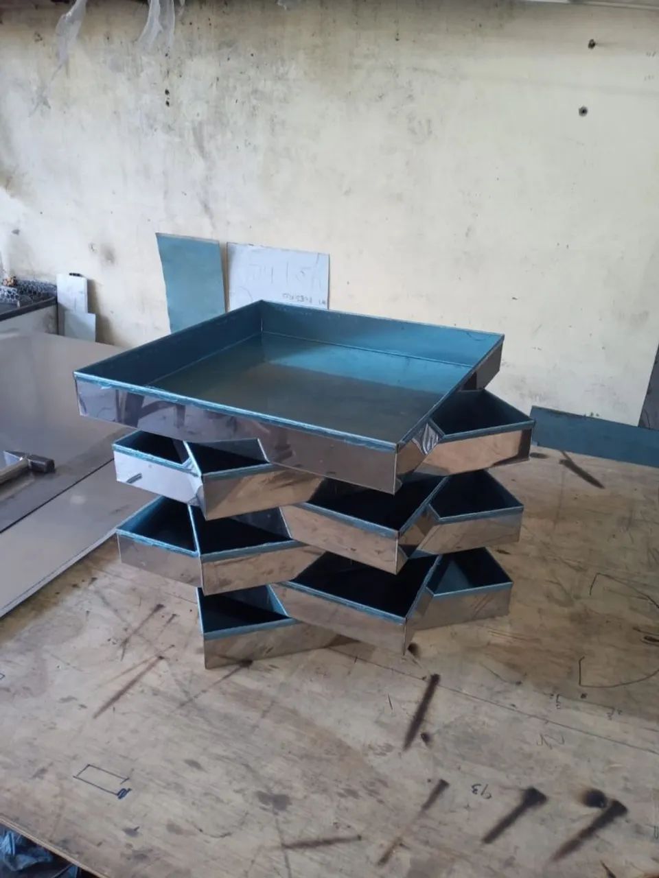 Bancadas e estantes em aço inox. - Foto 4