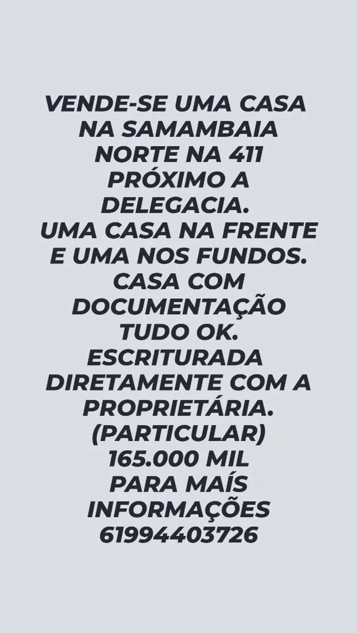 Foto - Brasília - Samambaia Norte (Samambaia)