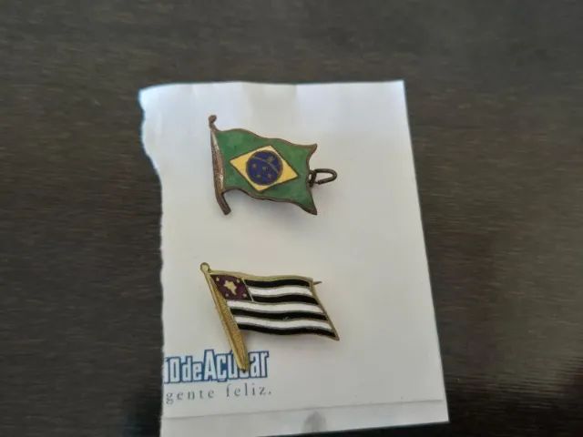 Kit 5 Pins / Bottons / Broches + 1 Chaveiro. Souvenir Brasil - Foto 4