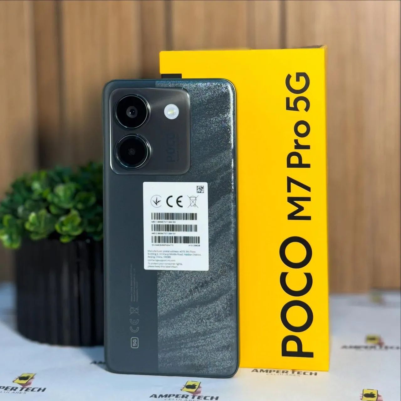 XIAOMI POCO M7 PRO 5G 8+256 GIGAS NOVO LACRADO+ GARANTIA