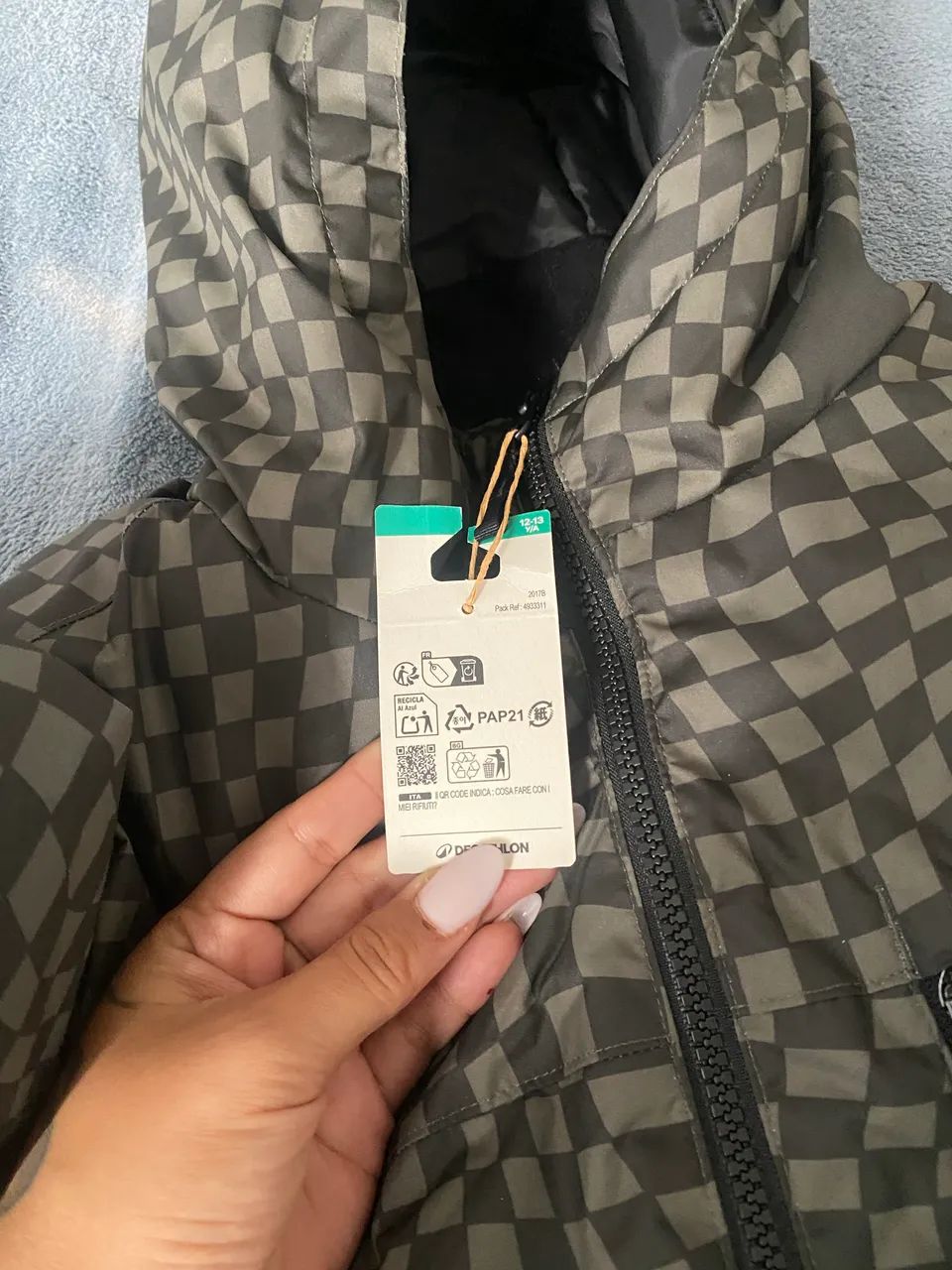 Macacão infantil de snowboard / ski