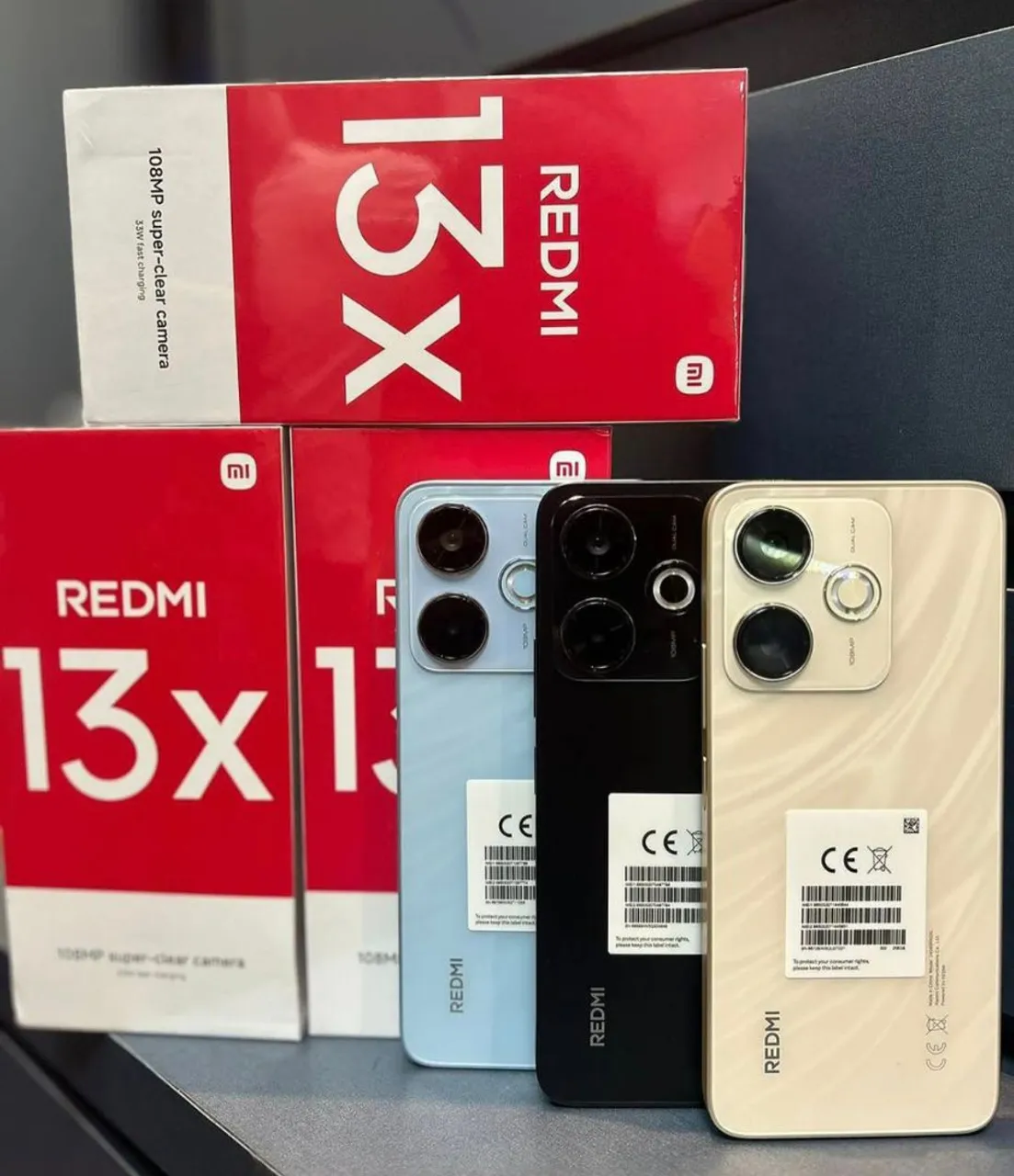 Xiaomi Redmi 13X 256GB 8GB Xiaomi 100% Novo e Lacrado Loja Física***
