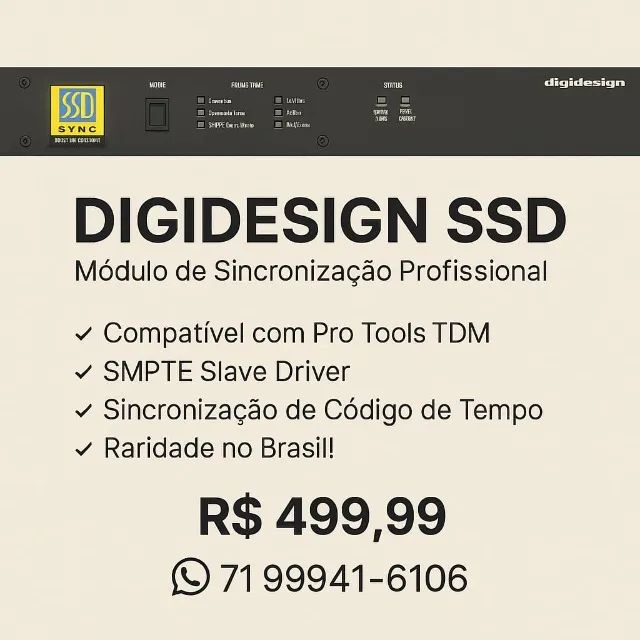 Digidesign SSD - SMPTE Slave Driver - Foto 2