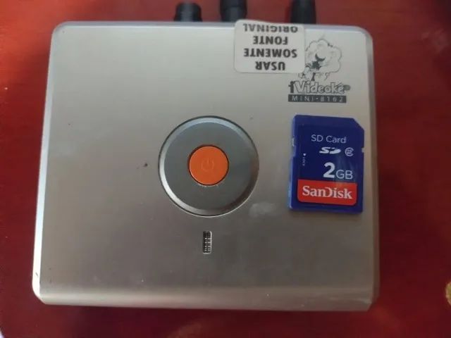 Videoke Raf Ivideokê Mini 8162 Com 295 Músicas - Foto 2