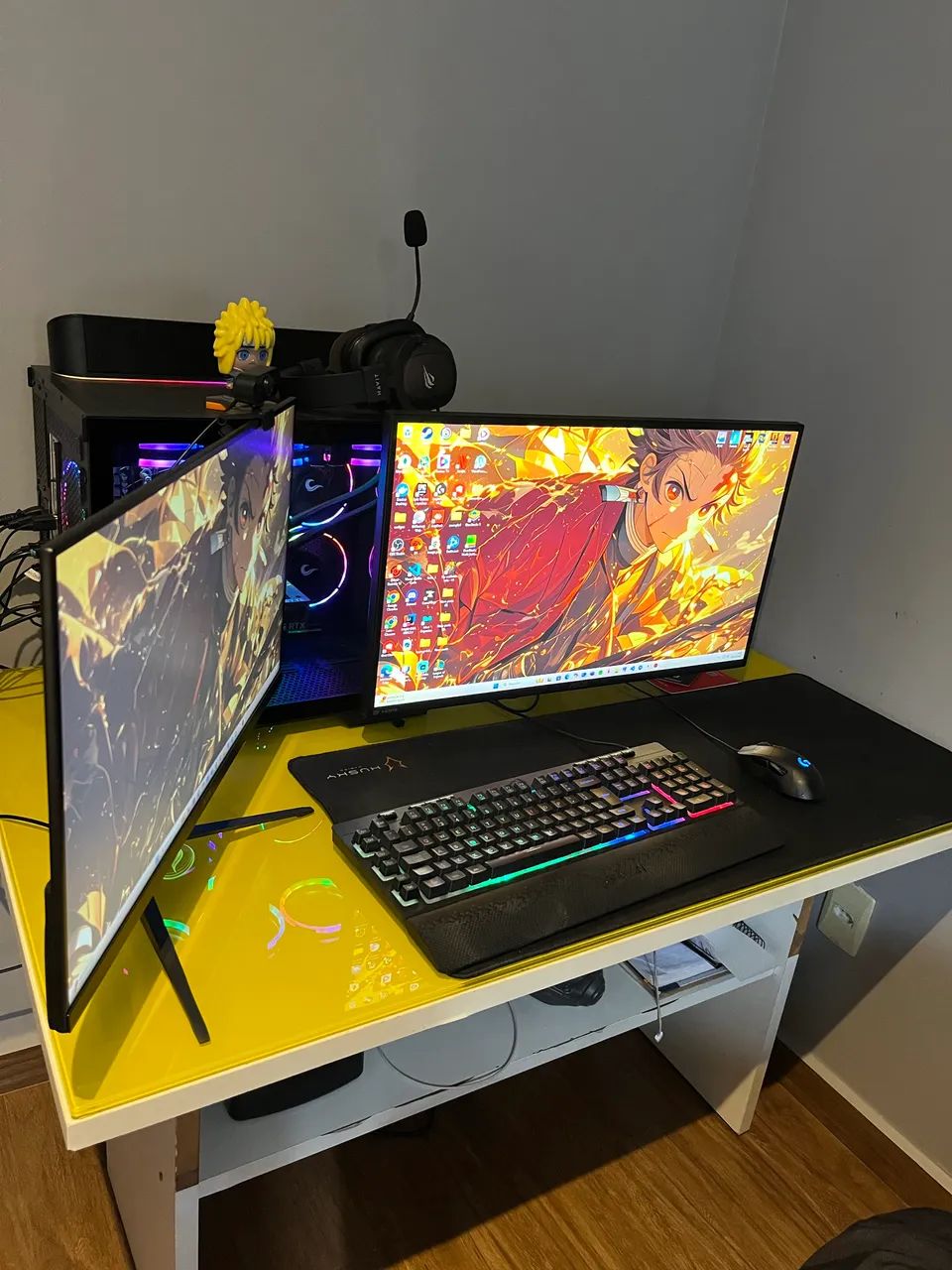 Pc gamer Ryzen 5 8600g com rtx 4060ti, 32gb de RAM 7200mhz e 1,5tb de sdd