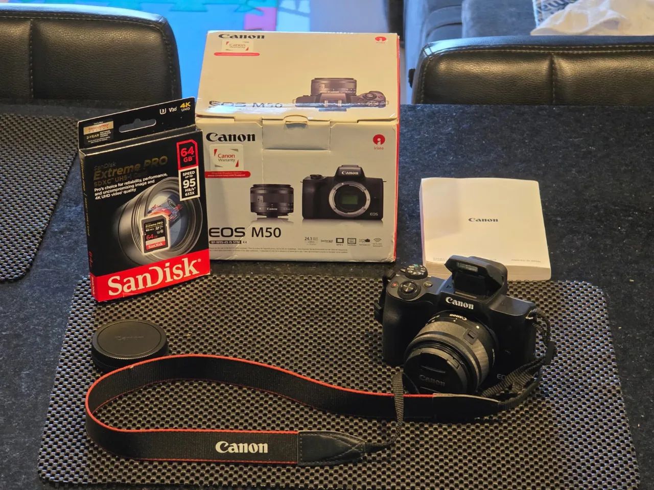 Câmera Canon EOS M50 com Lente 15-45mm - Foto 4