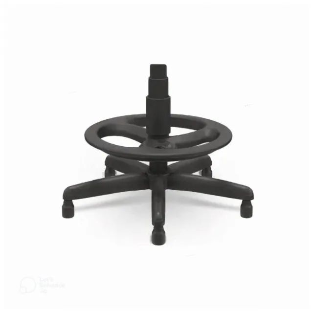 Cadeira Caixa Executiva Lisa com Braço Corsa Aranha PMD Preta Conforto Modelo 35026 - Foto 5