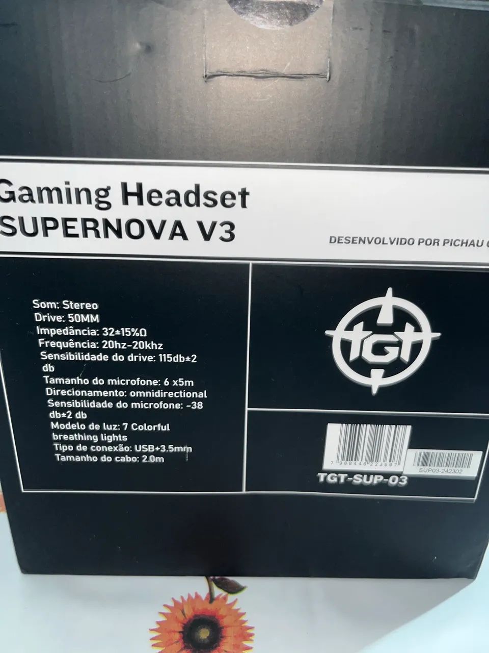 Headset Gamer SUPERNOVA V3 - Áudio Imersivo, Microfone Profissional e Conexão Total! - Foto 5