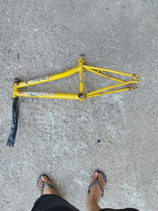 Quadro e garfo BMX Monark super star antigo 