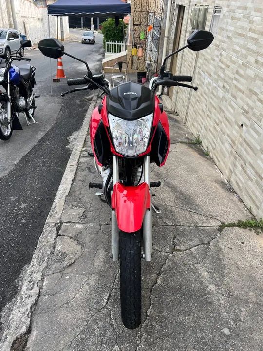 Honda Fan 160 - Vermelha - 2023 - Foto 8