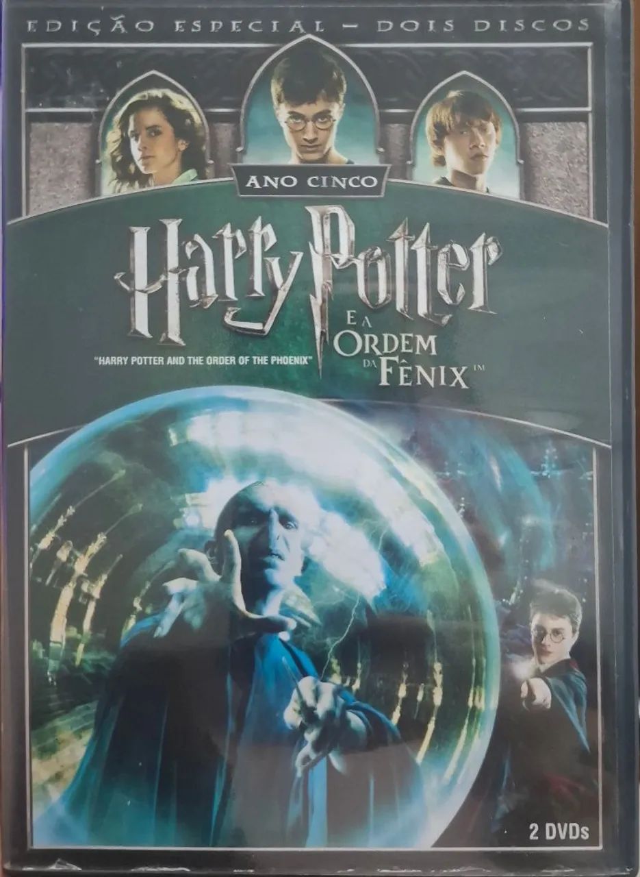Harry potter e a ordem da fênix edição especial 2 dvds