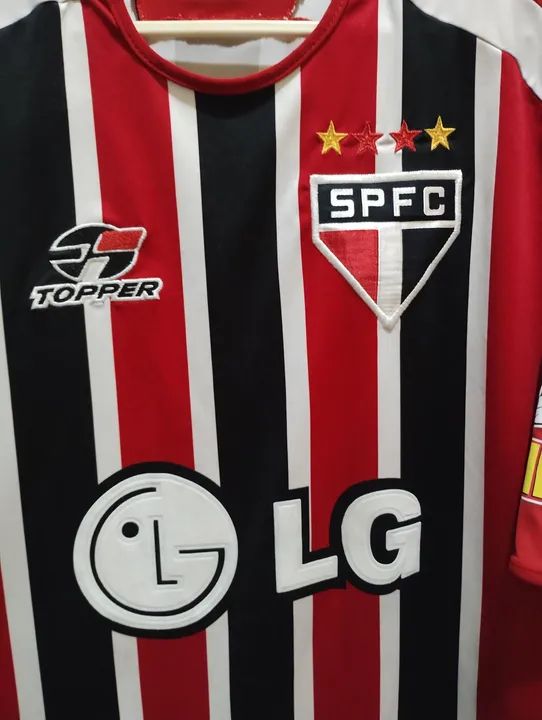 Camisa São Paulo SPFC 2005 #9 - Foto 3