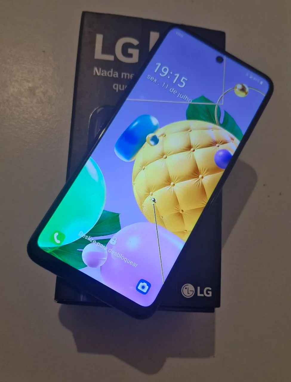 Smartphone LG K62 64GB Azul