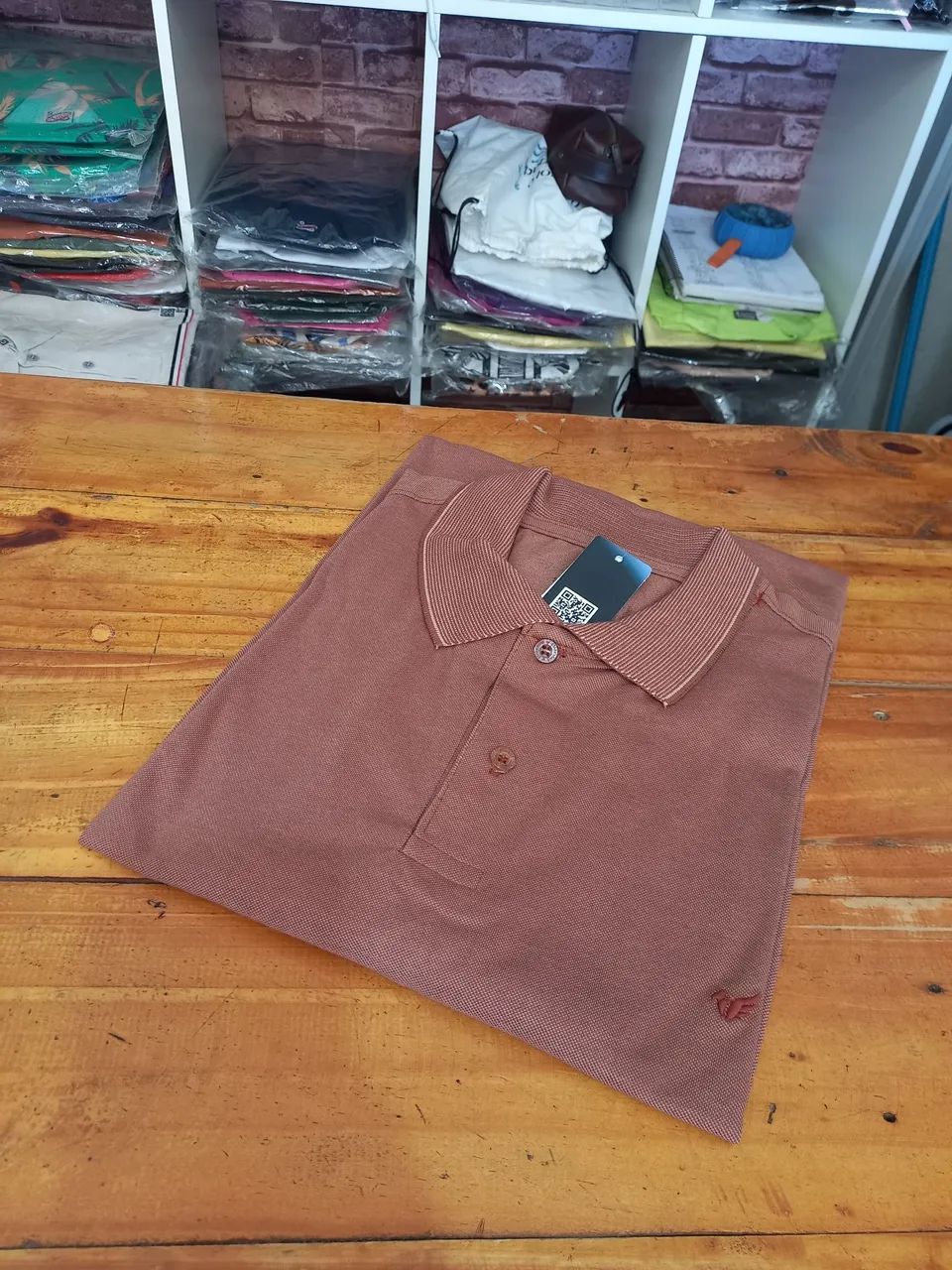 Camisa polo na malha piquet com elástano do P ao G3 - Foto 5