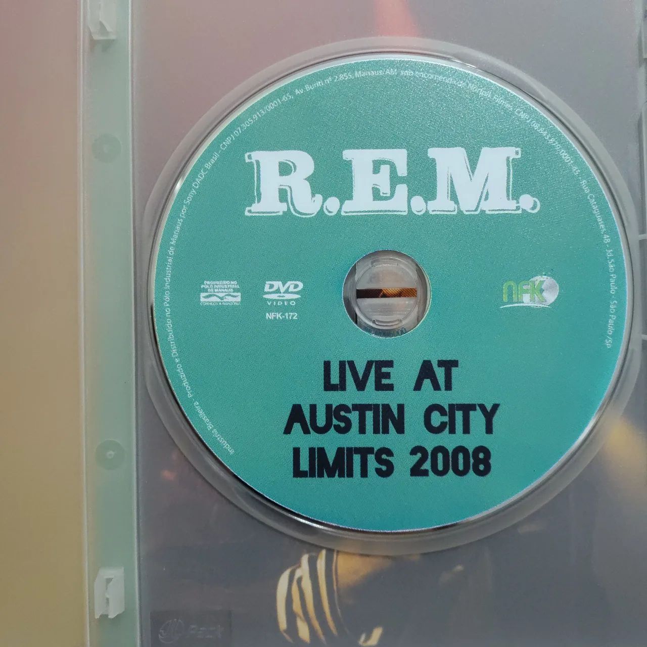 DVD R.E.M Live at Austin city limits 2008 - Foto 3