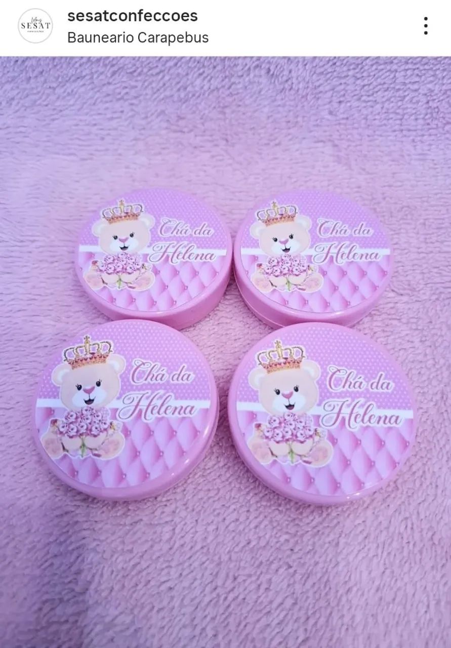 Lembrancinhas Chá de Bebê Personalizadas - Foto 2