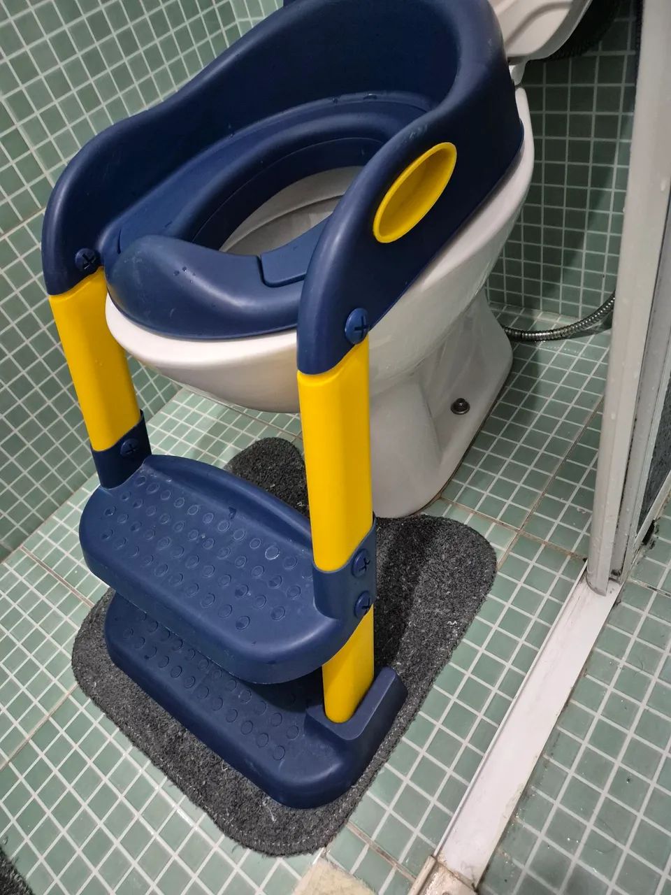 Assento Redutor Infantil Com Escada Para Vaso Sanitário - Foto 5