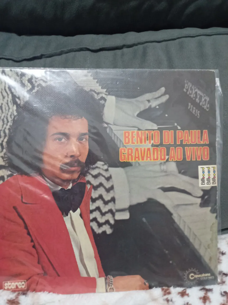 Disco de Vinil Benito Di Paula - Gravado Ao Vivo