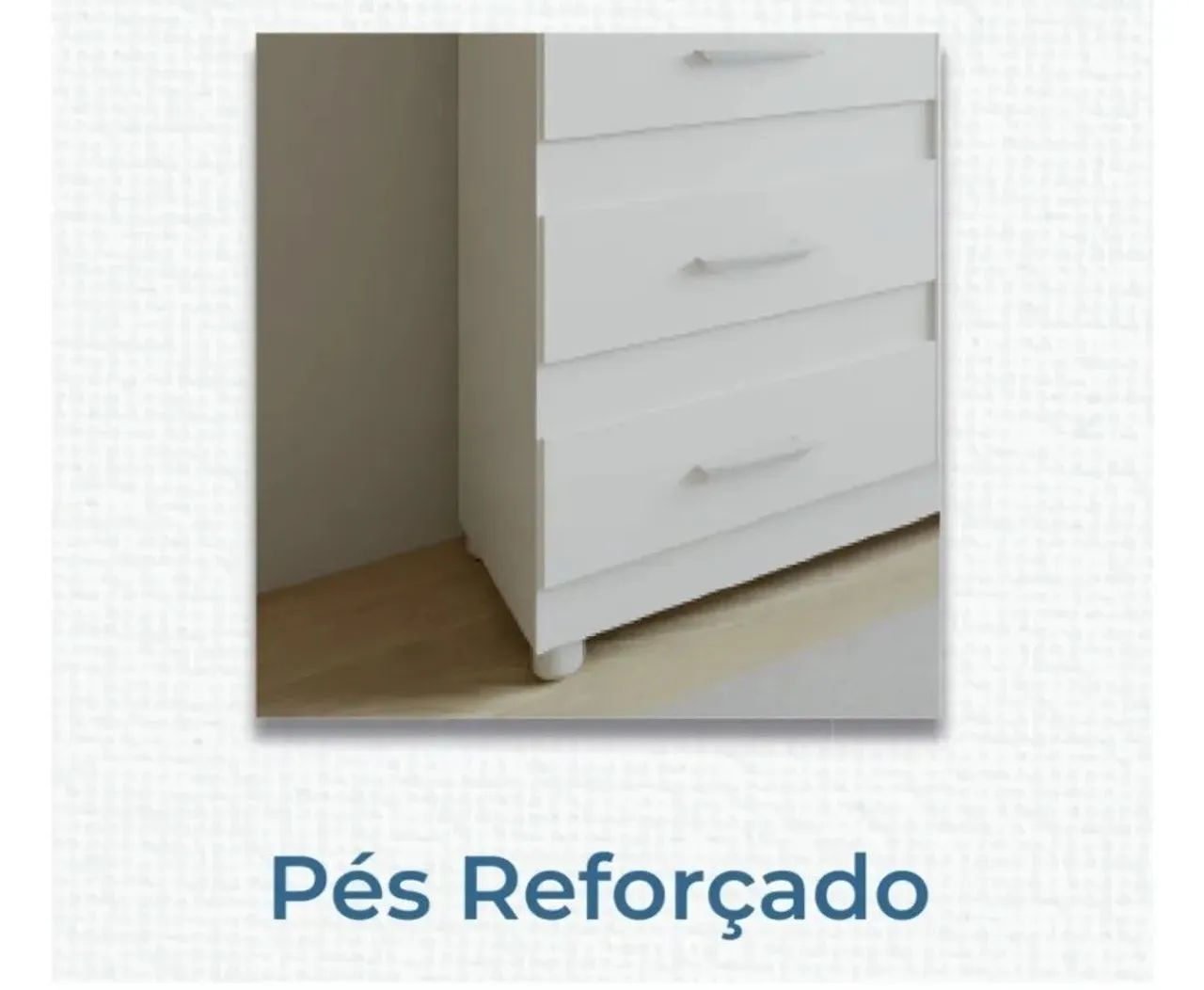 Cômoda Infantil 5 gavetas 100% MDF - Foto 3