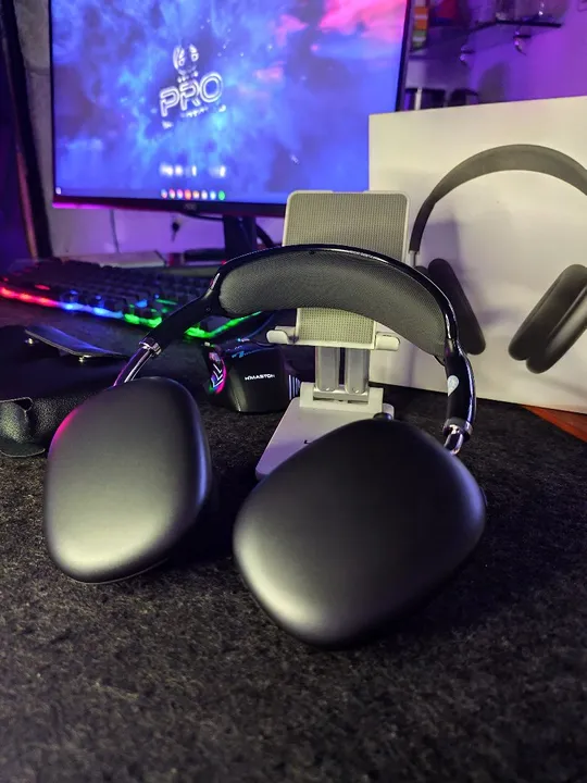 FONE AIRPODS MAX BLUETOOTH PRETO