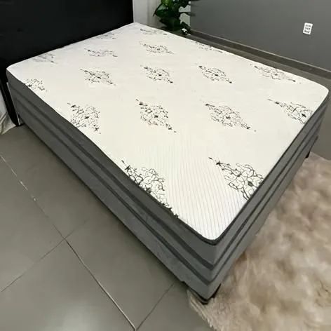 Camas De Casal Espuma Confortáveis e Duráveis 