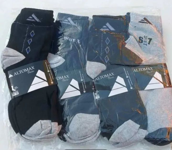 Kit 12 pares de meias para botas e botinas - Foto 2