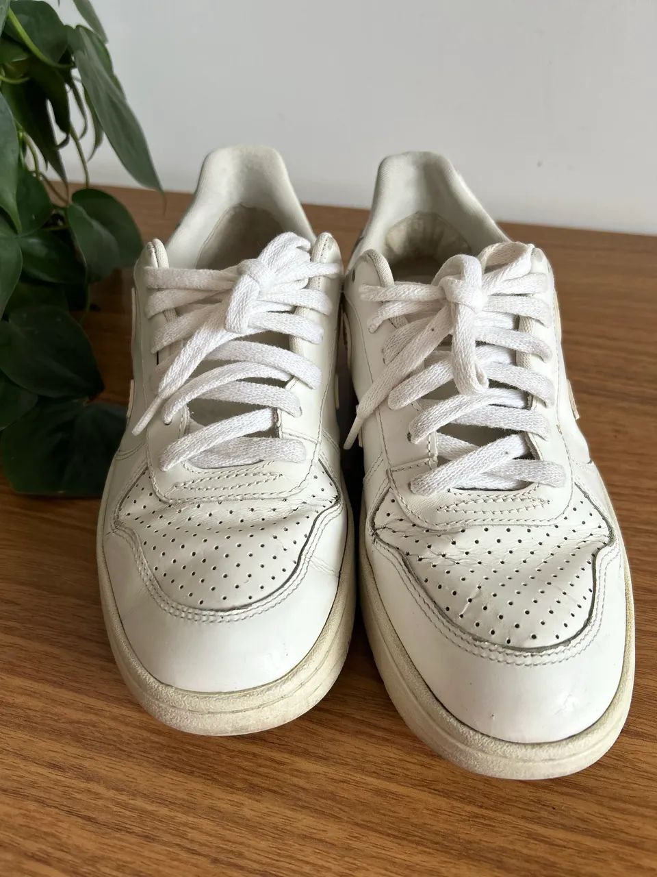 Tênis VERT 36 Off White de Couro Legítimo Original - Foto 3