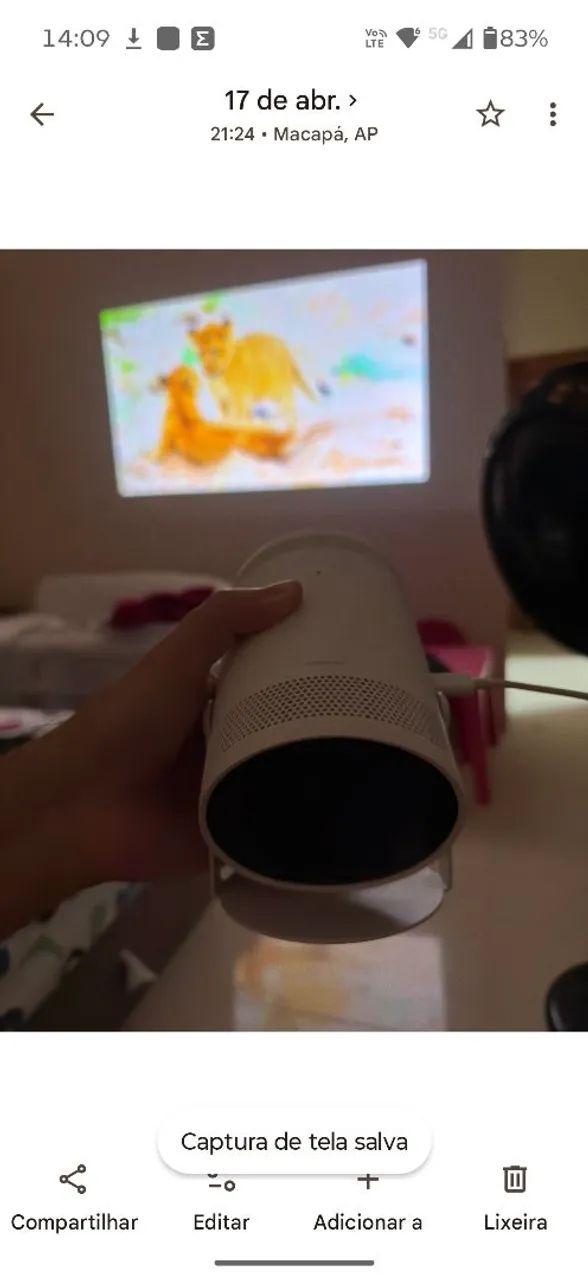 Projetor Samsung original  - Foto 5