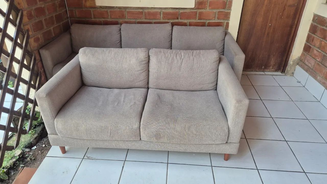 Conjunto de Sofá 2 e 3 Lugares