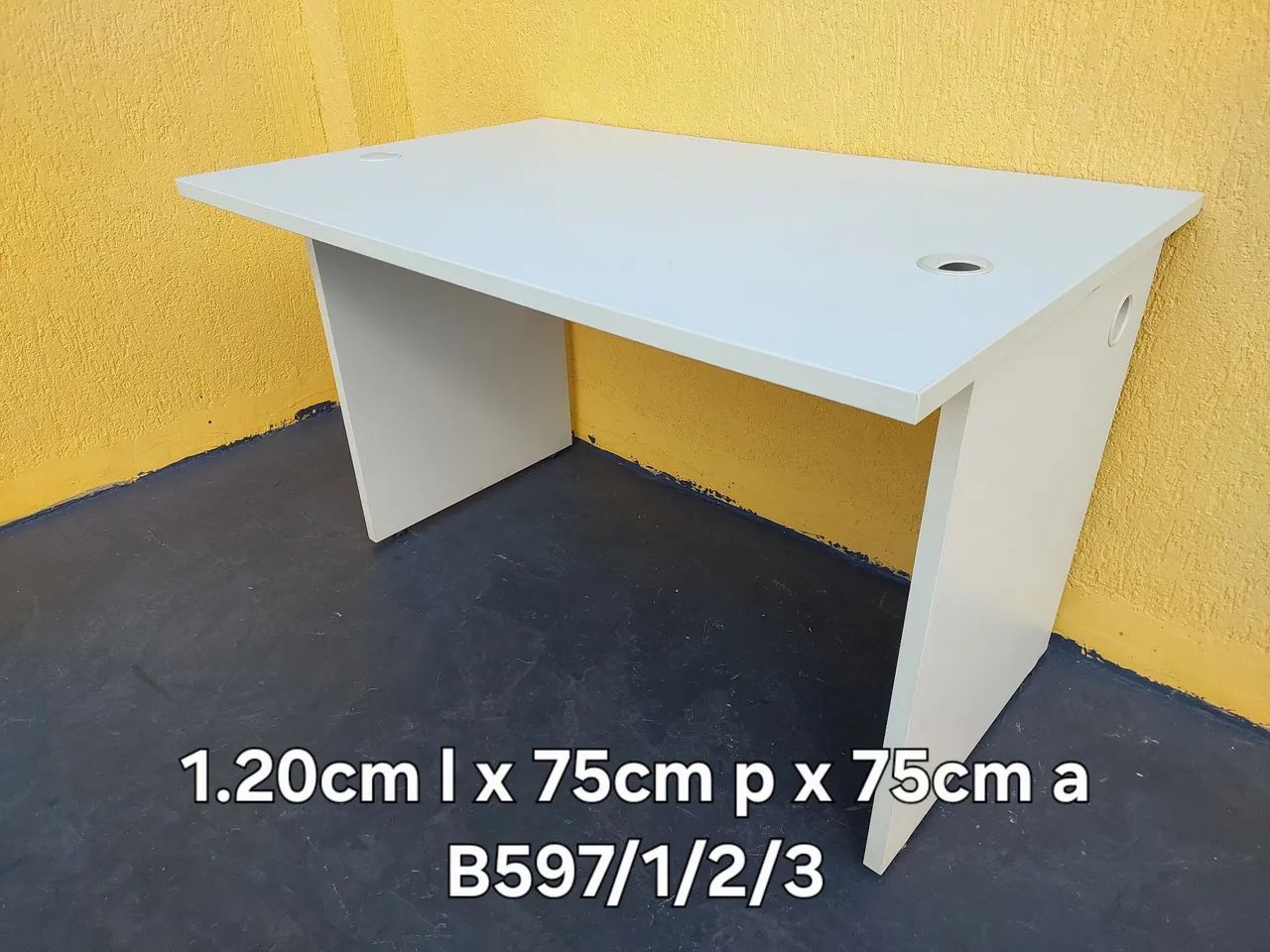 Mesa escritório 1.20x75cm - Foto 2
