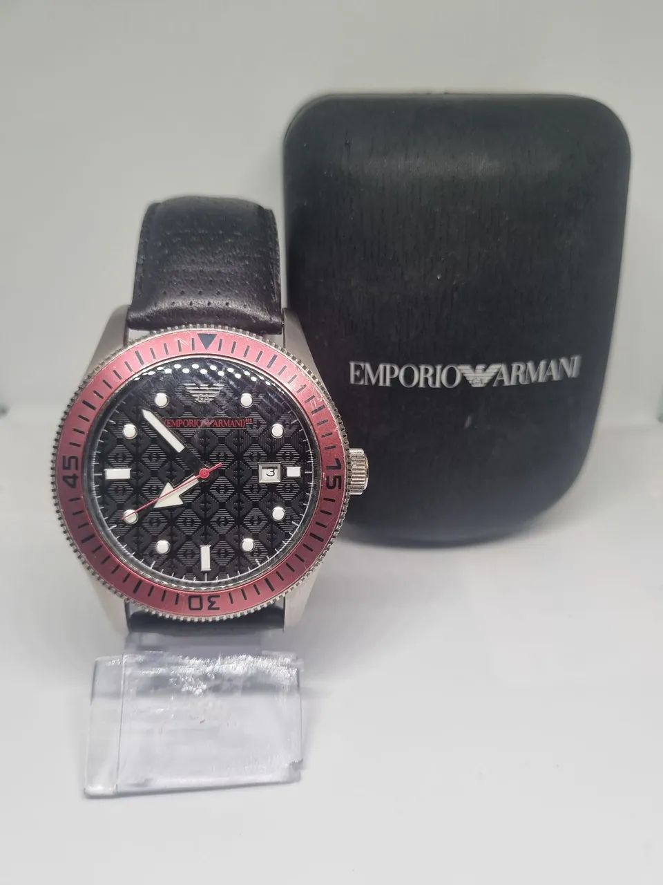 Relógio Empório Armani quartz swiss.