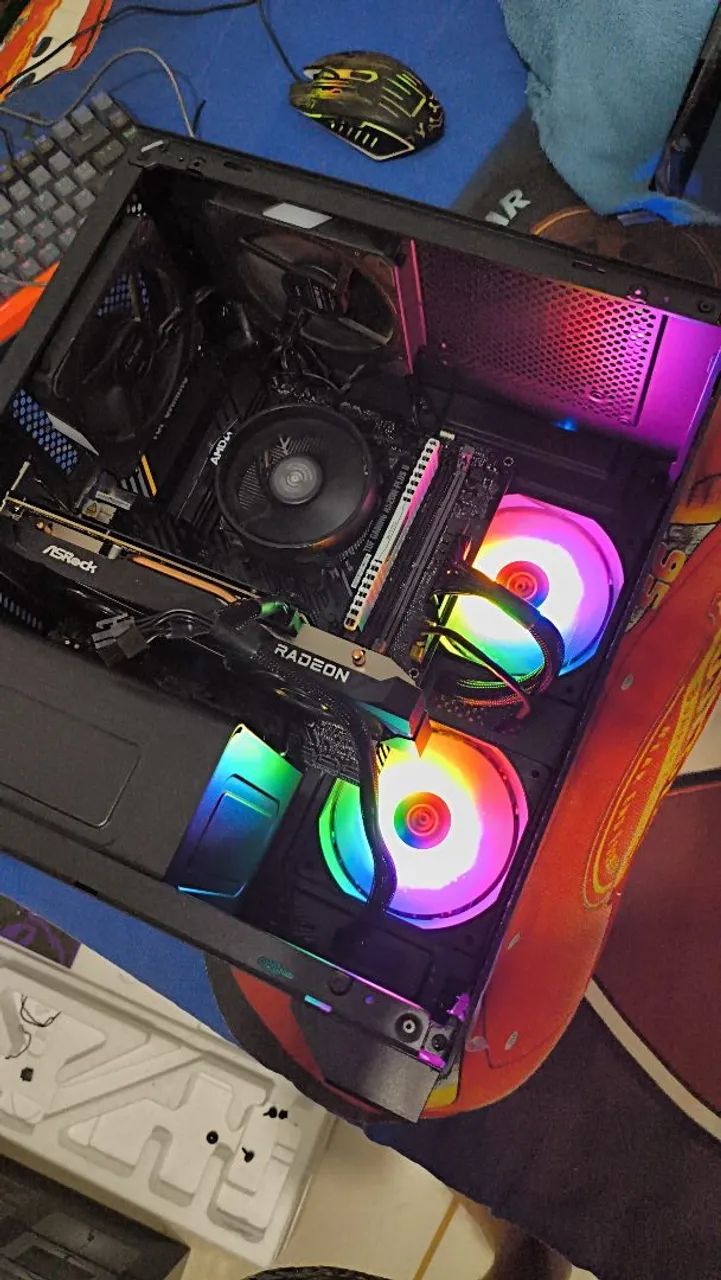 Pc Ryzen 5 5500 Rx 7600  - Foto 3