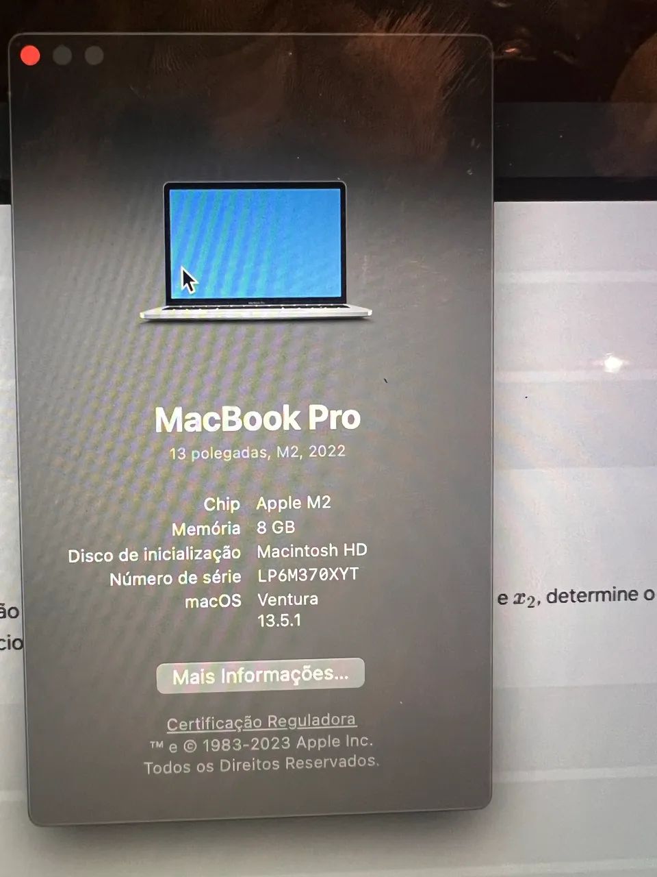 MacBook Pro m2 