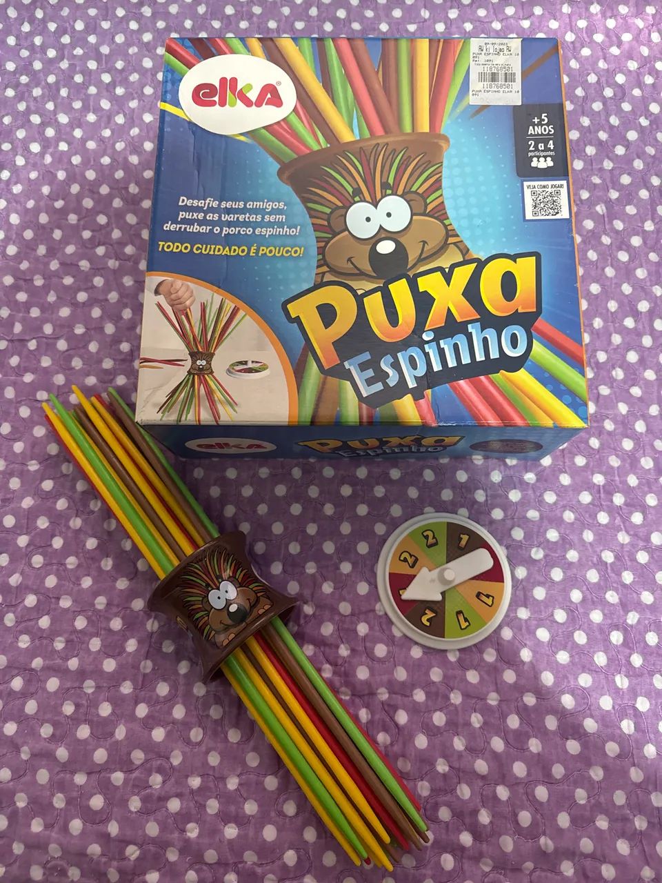Jogo de vareta puxa espinho 
