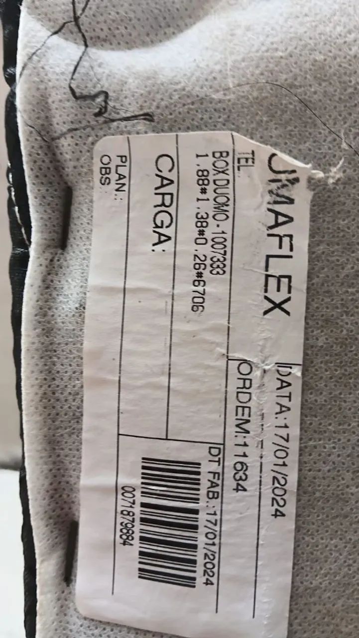 Cama box casal sem pe