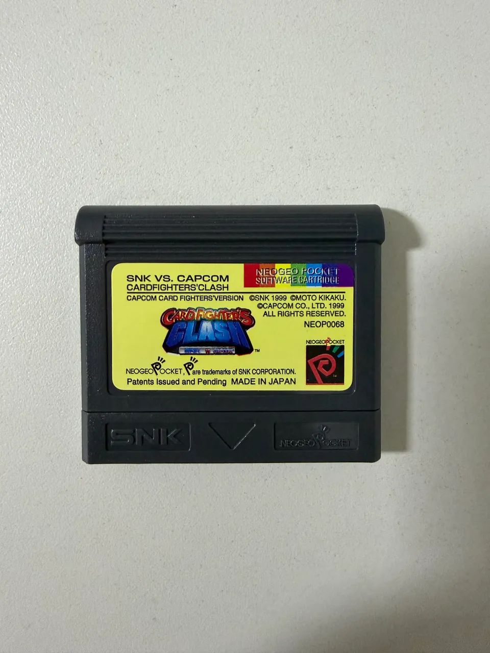 Cartucho SNK Vs Capcom: Card Fighters' Clash (Capcom Version