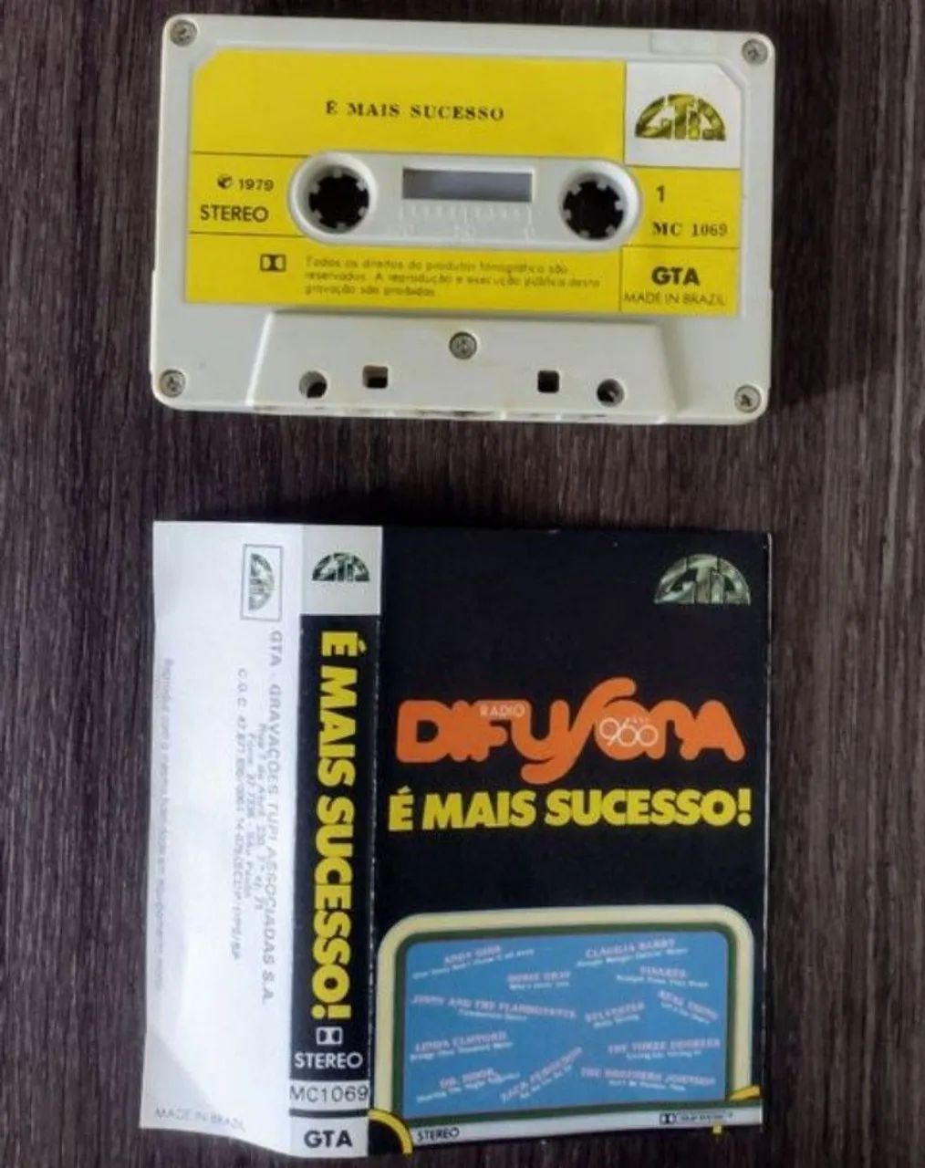 Fita K7 Difusora É Mais Sucesso  - Foto 2