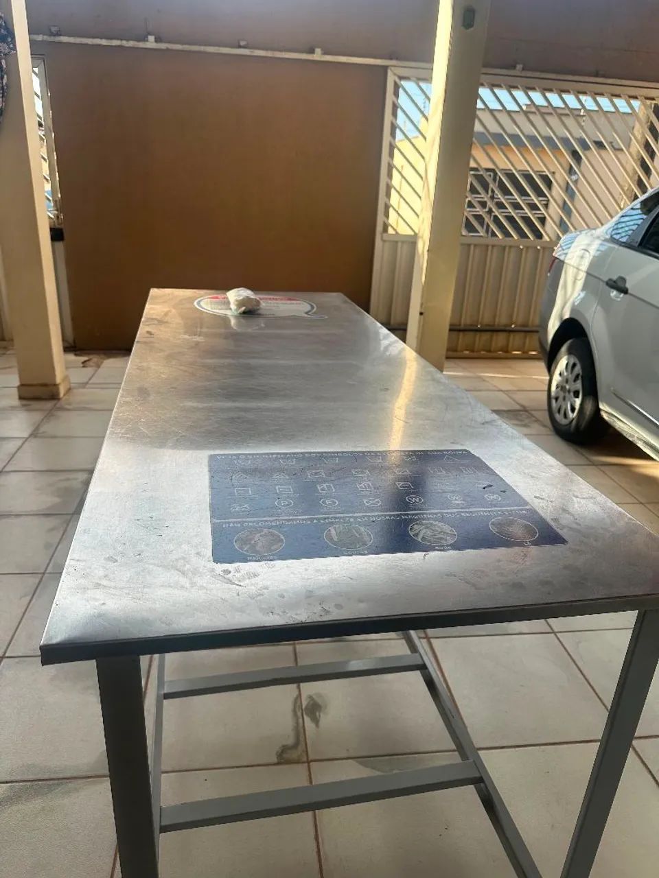 Mesa de separação  inox  - Foto 2