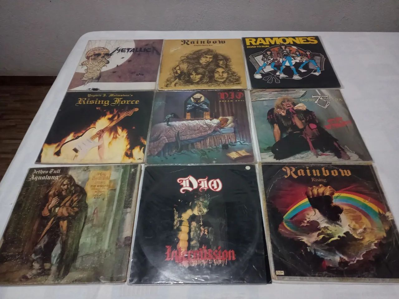 Venda se discos de vinil