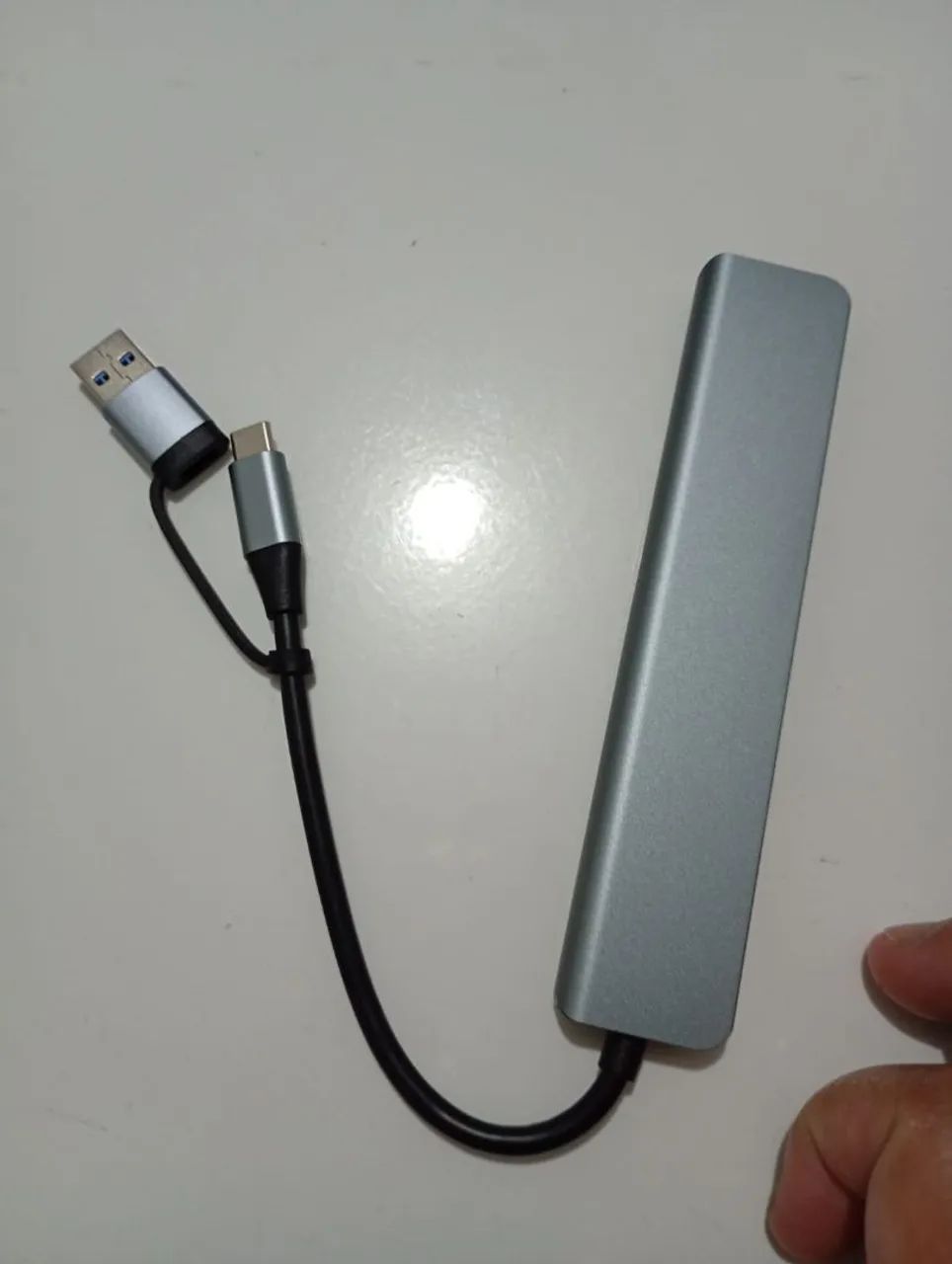8 Em 2 USB A E C Hub Typo-Docking Station Adaptador  Multiporta 3.0  - Foto 3