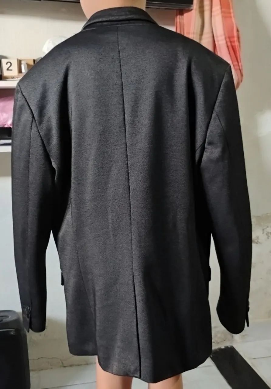Blazer slim fit tamanho G - Foto 2