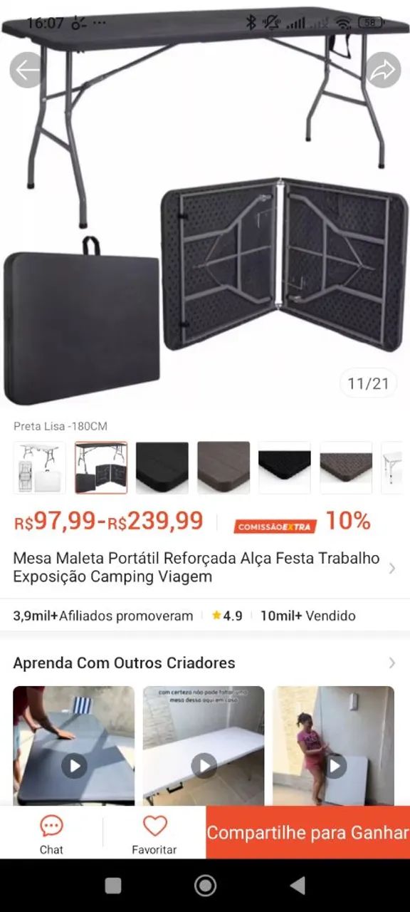 mesa,mala portátil  - Foto 4