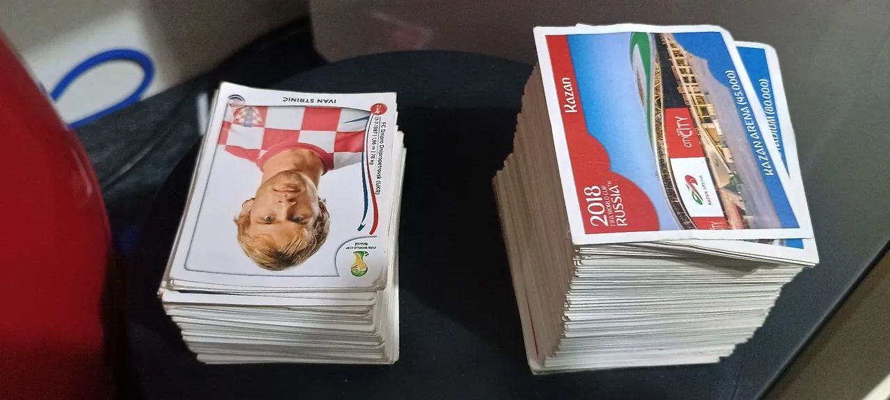 Figurinhas da copa 2018 e 2014