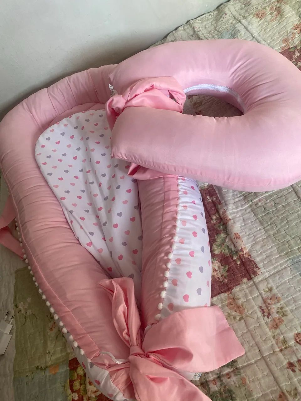 Ninho para bebê + almofada de amamentação  - Foto 4