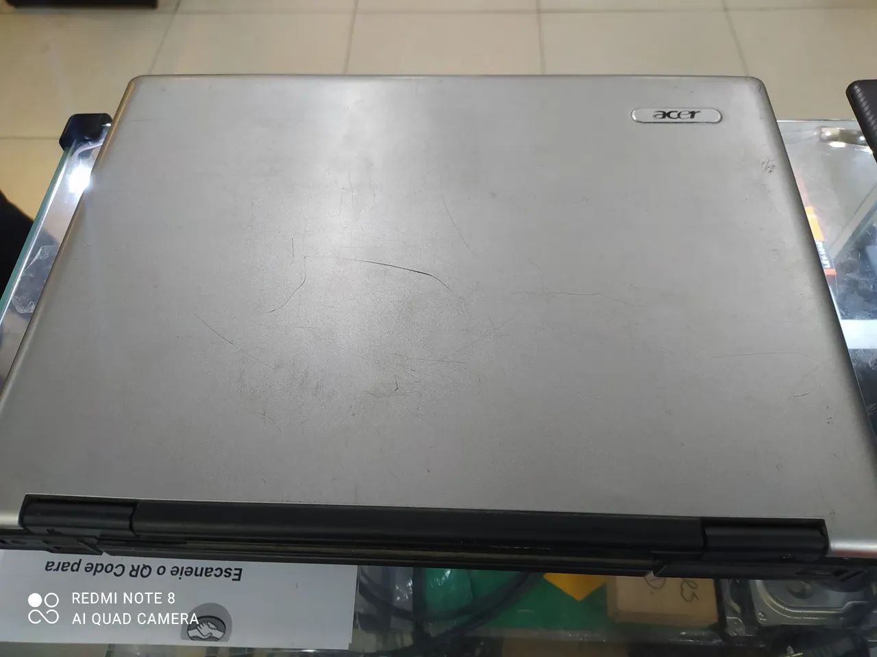 Notebook CARCACA aspire 5570-2364 aproveitar pecas - Foto 3