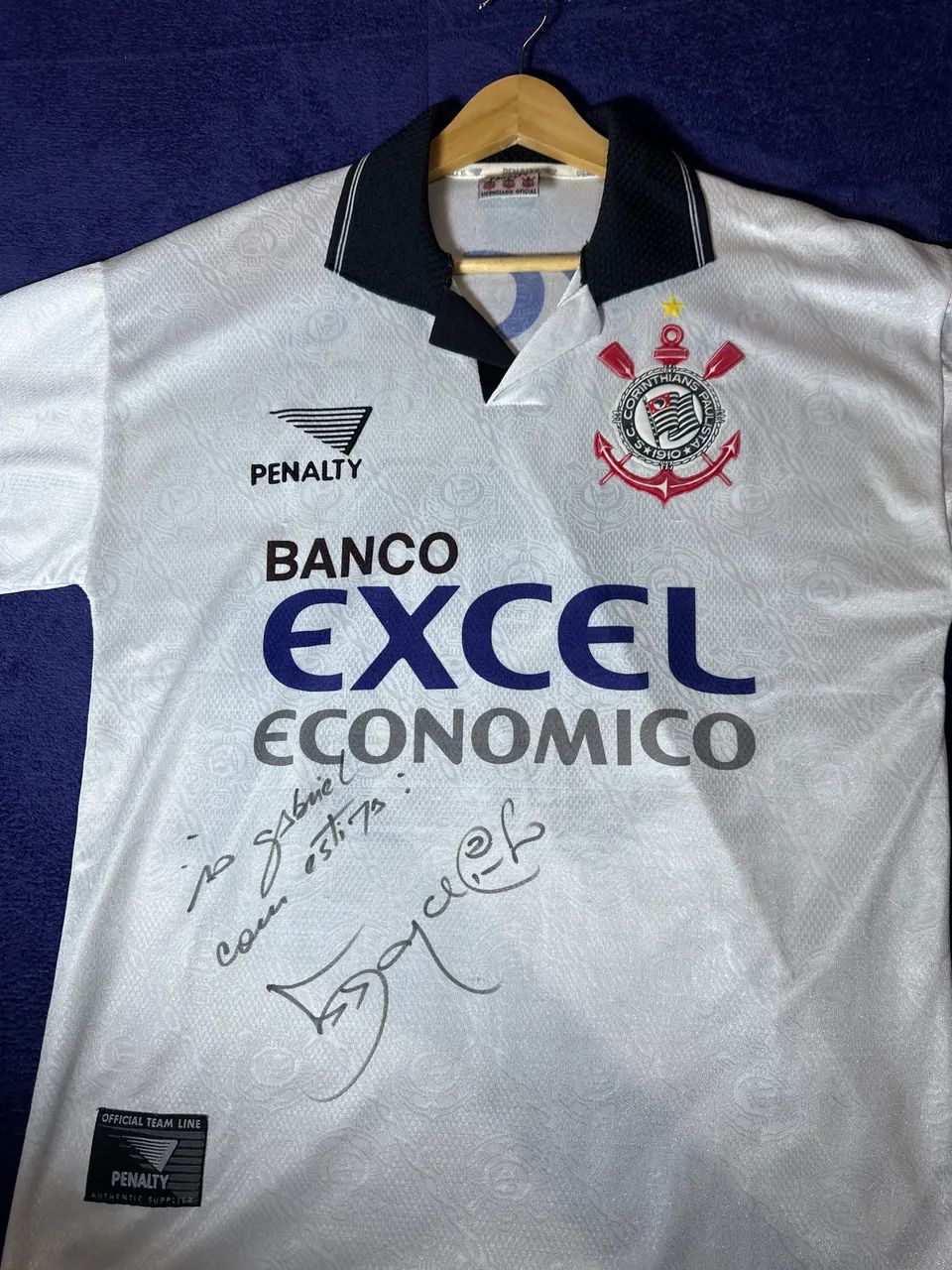 CAMISA CORINTHIANS AUTOGRAFADA 