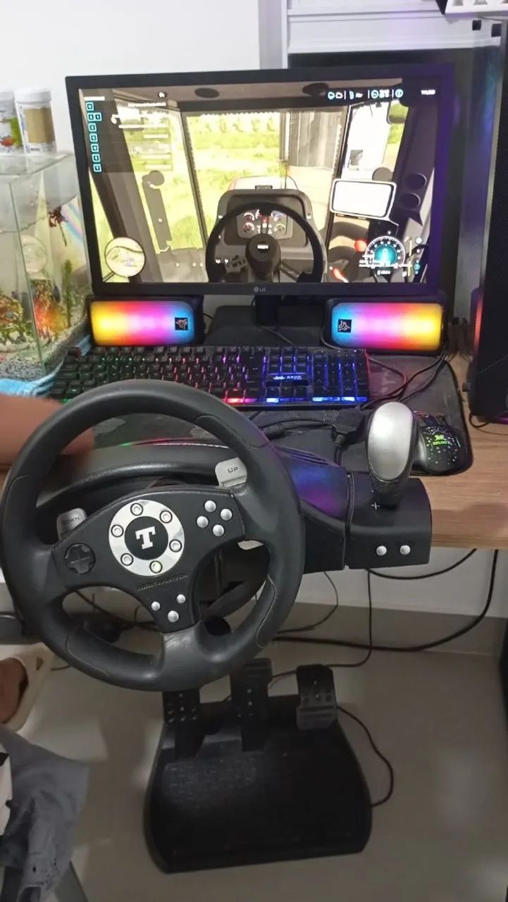 Volante gamer trummaster