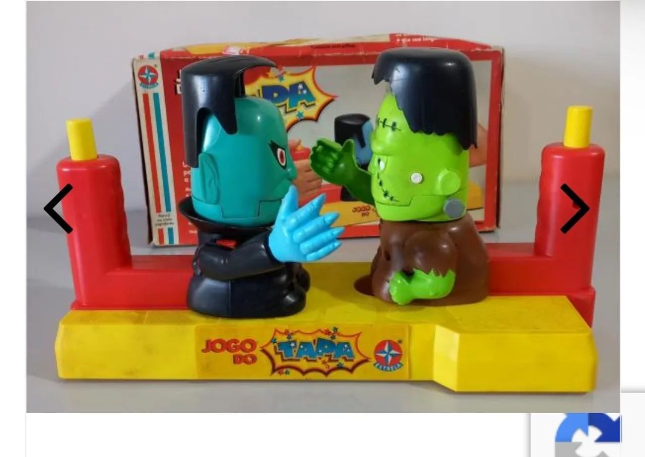 Jogo do Tapa da Estrela (anos 80, com os bonecos de Drácula e Frankenstein) - Foto 2